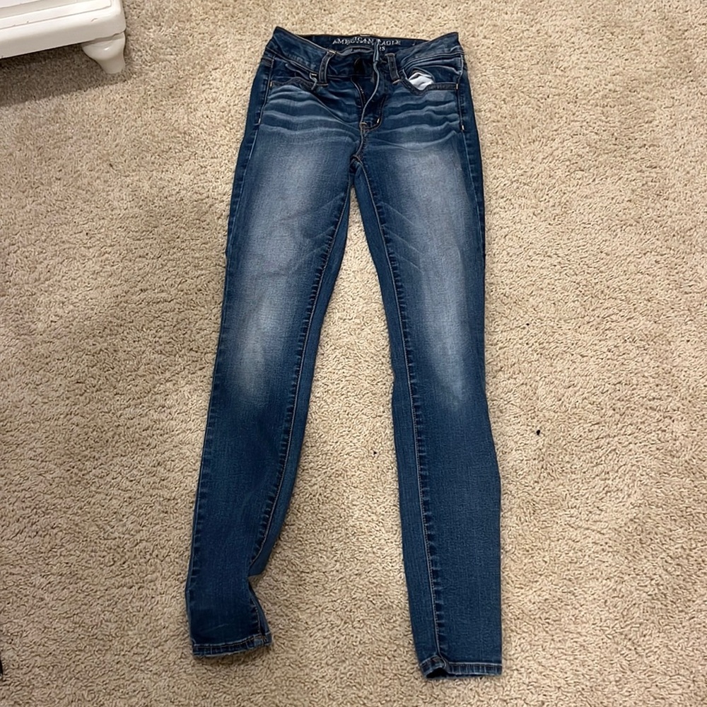 american eagle skinny jeans WORN ONCE